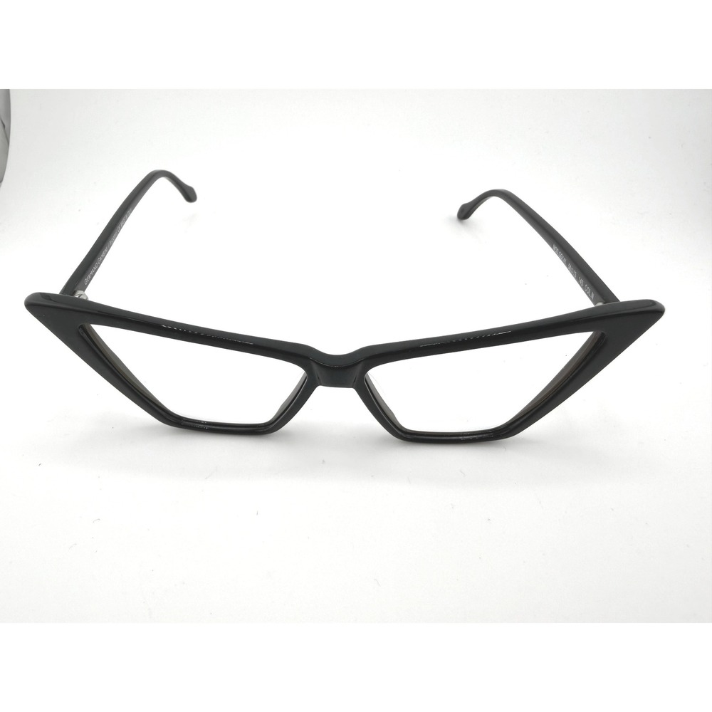 Germano Gambini i leggeri Black Cat Eye Eyeglasses GG141 56-13-145 Italy